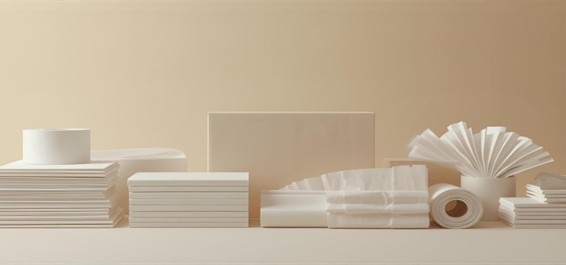 Linha completa de artefatos de papel — Kamp Indústria
